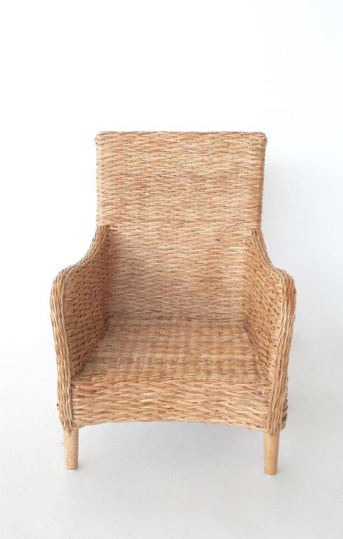 Natural Rattan Lounge Chair